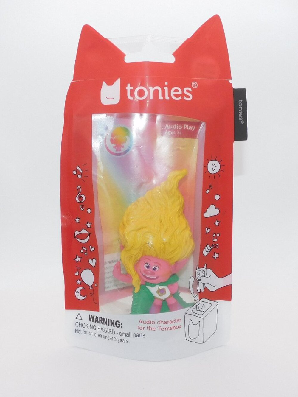 Tonies Trolls Band Together Audio Play Figurine Viva Yellow Hair NEW